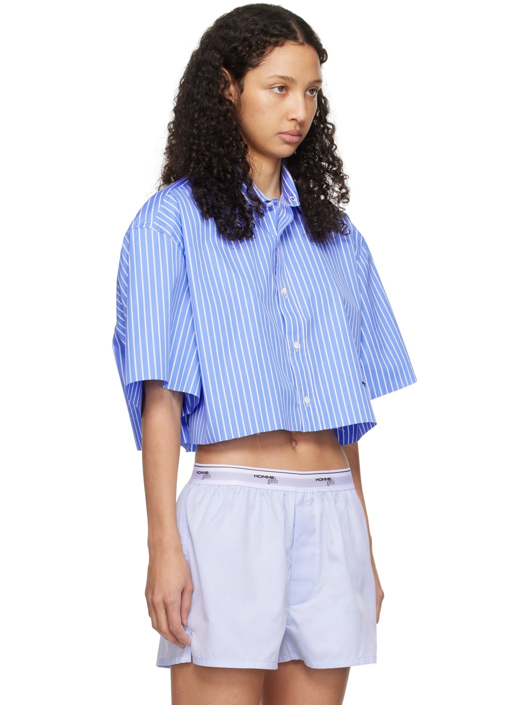 Blue Stripe Shirt - 2