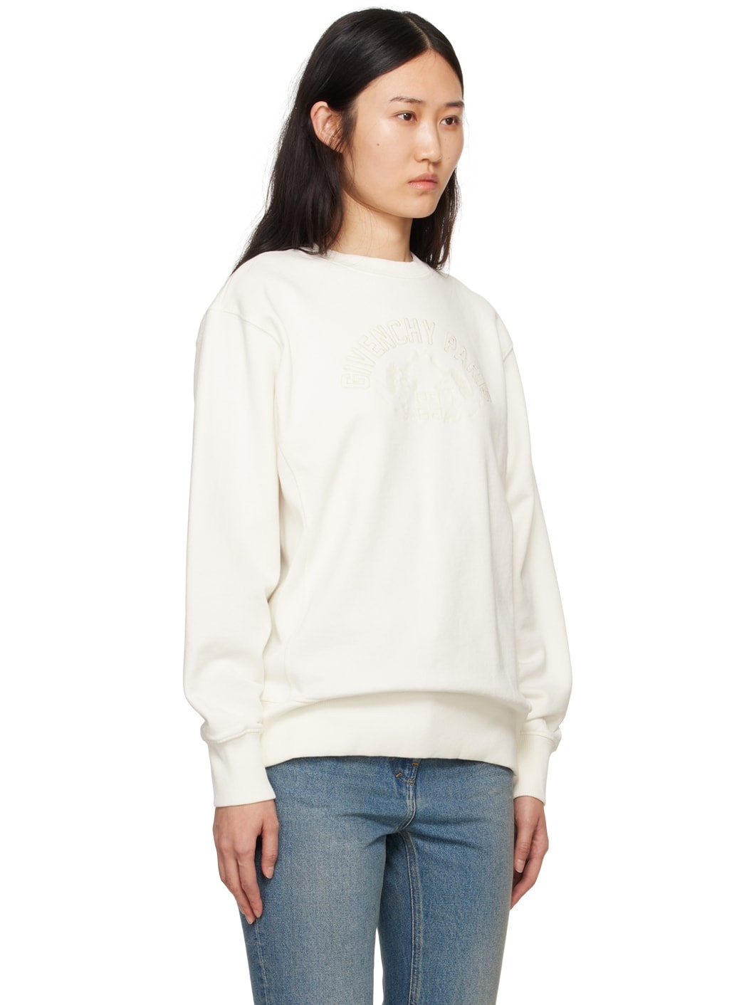 Off-White Embroidered Sweatshirt - 2