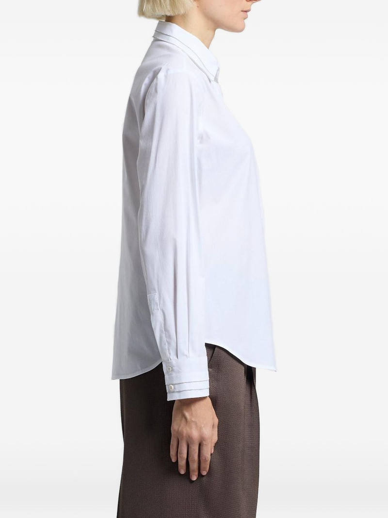 pleated long-sleeve shirt 3