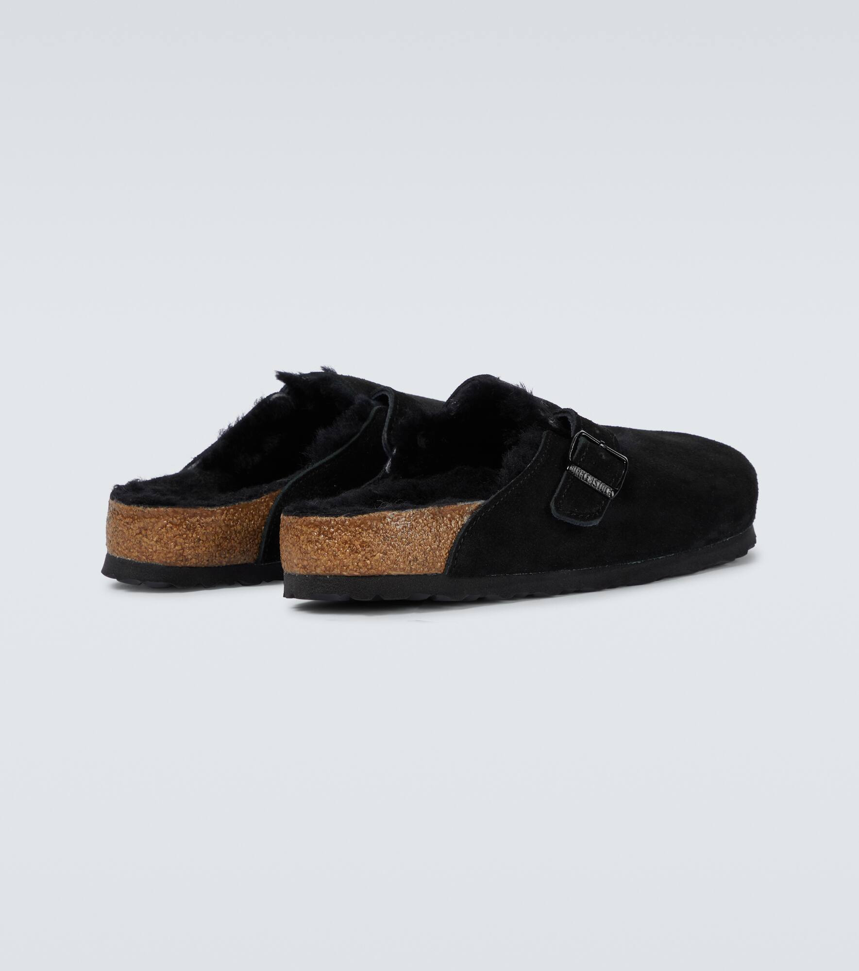 Boston suede clogs - 4