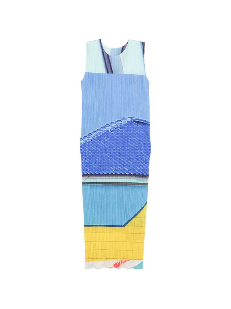 pleated midi dress 1