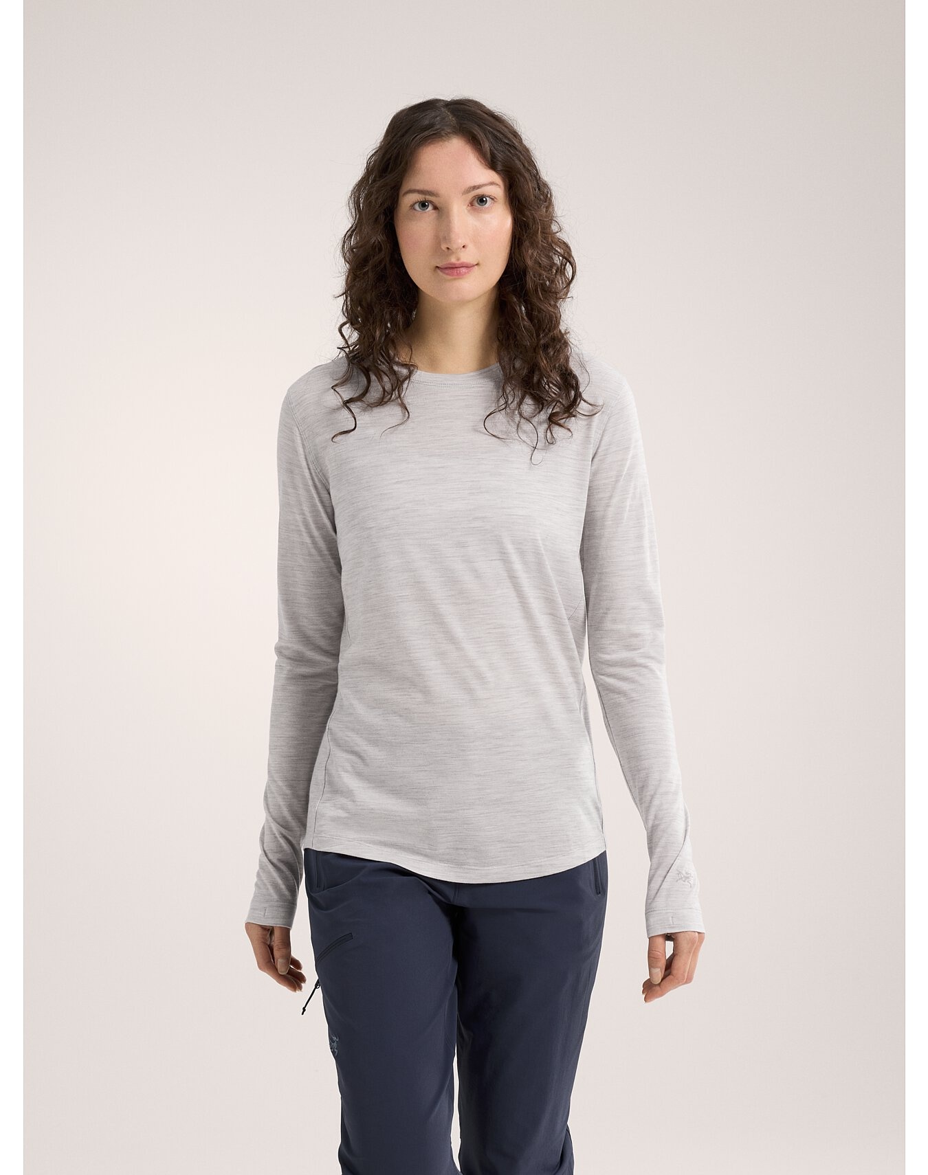 Lana Merino Wool Crew Neck Shirt LS - 2