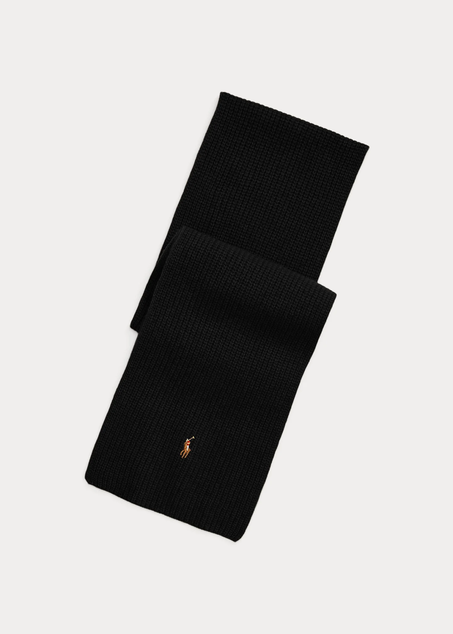 Rib-Knit Wool-Blend Scarf - 1