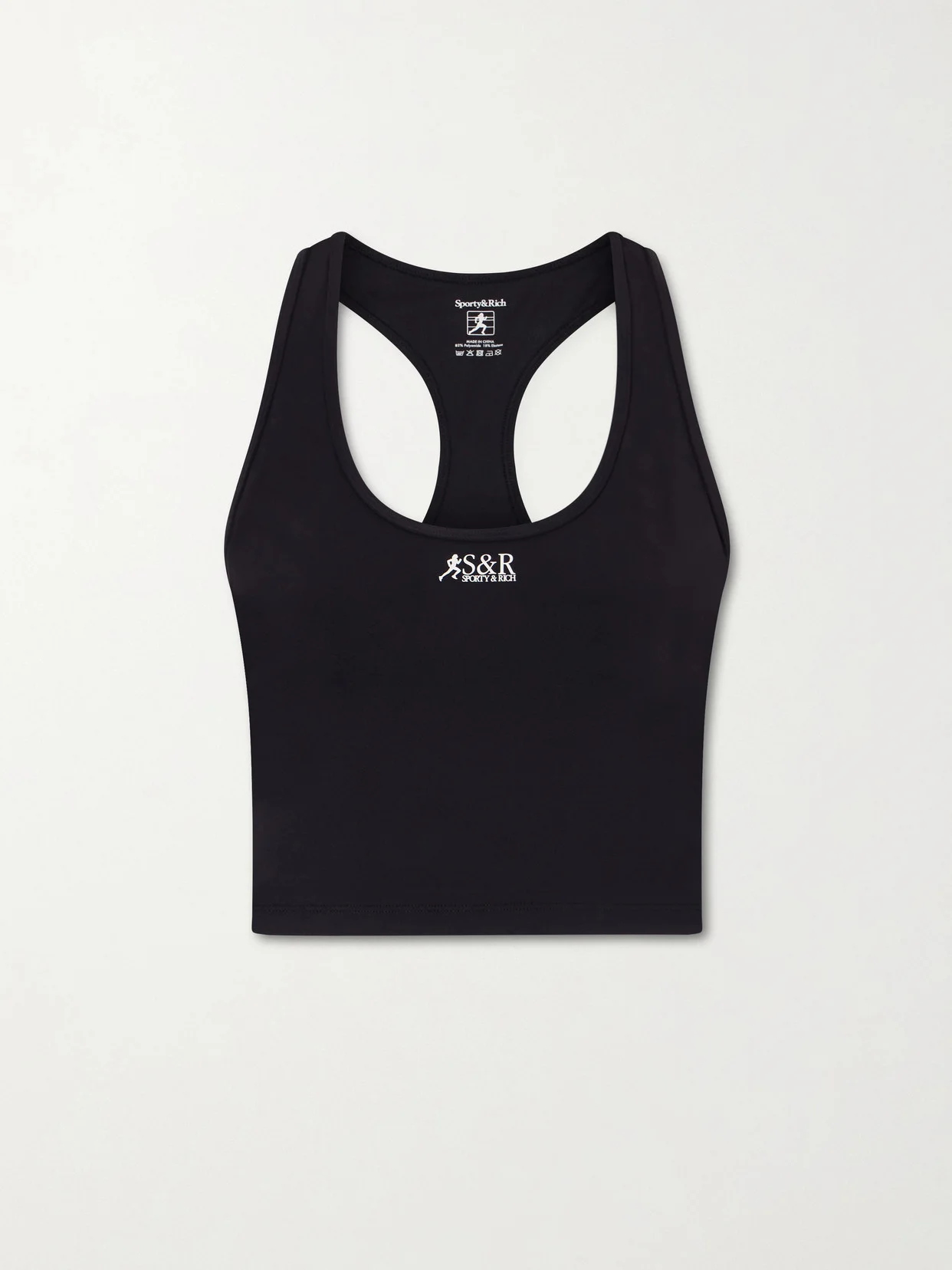 Runner Sports Tech-jersey Cropped Tank Top - 1