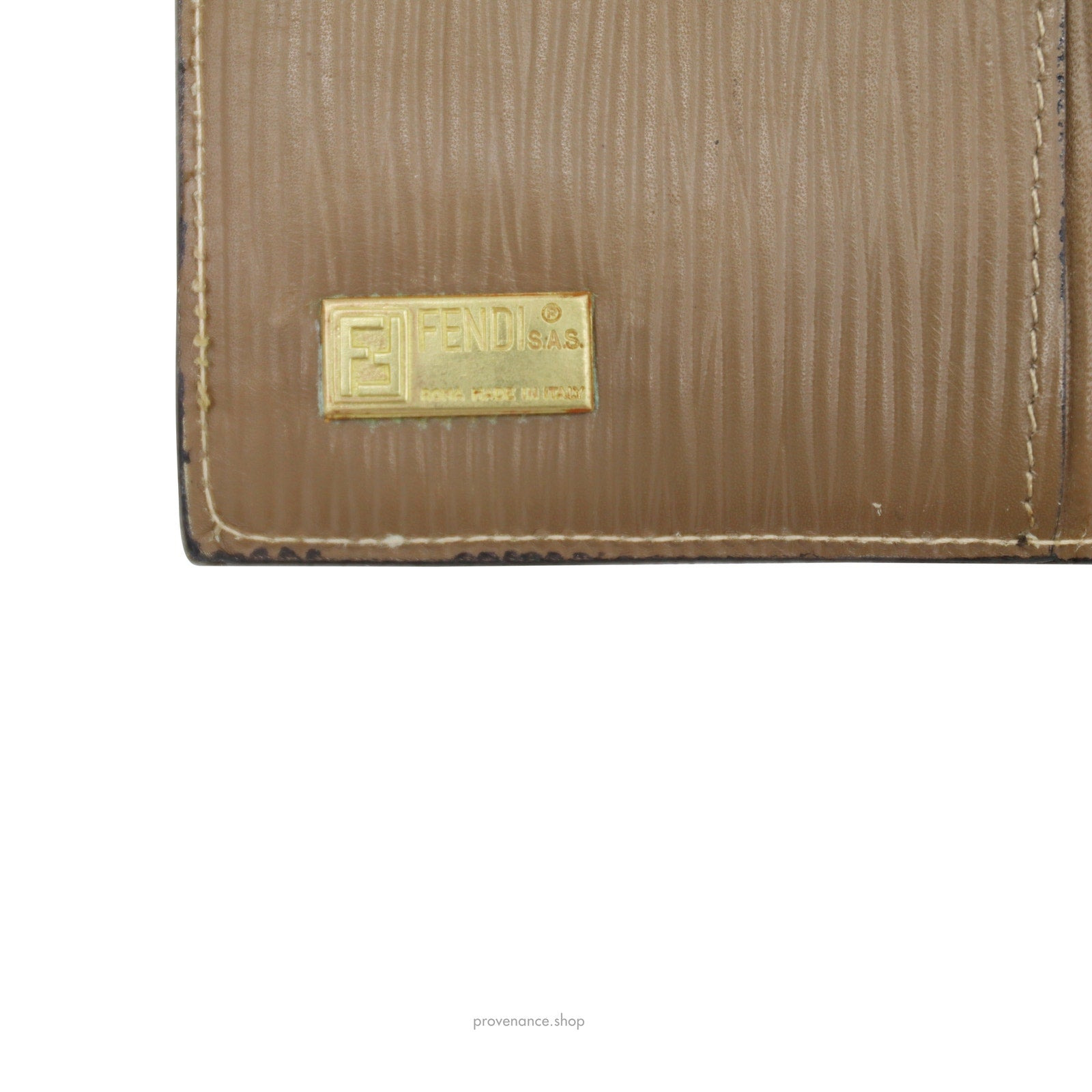 Fendi Long Wallet - Micro FF Zucca Glace - 6