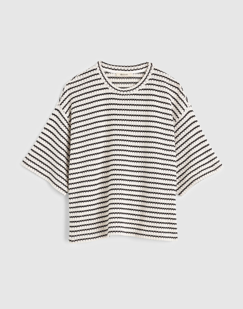 The Boxy Crop Tee in Allday Jersey 1