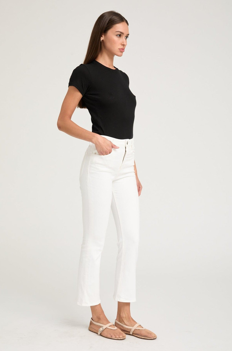 SPRWMN BILLIE CROP FLARE DENIM outlook