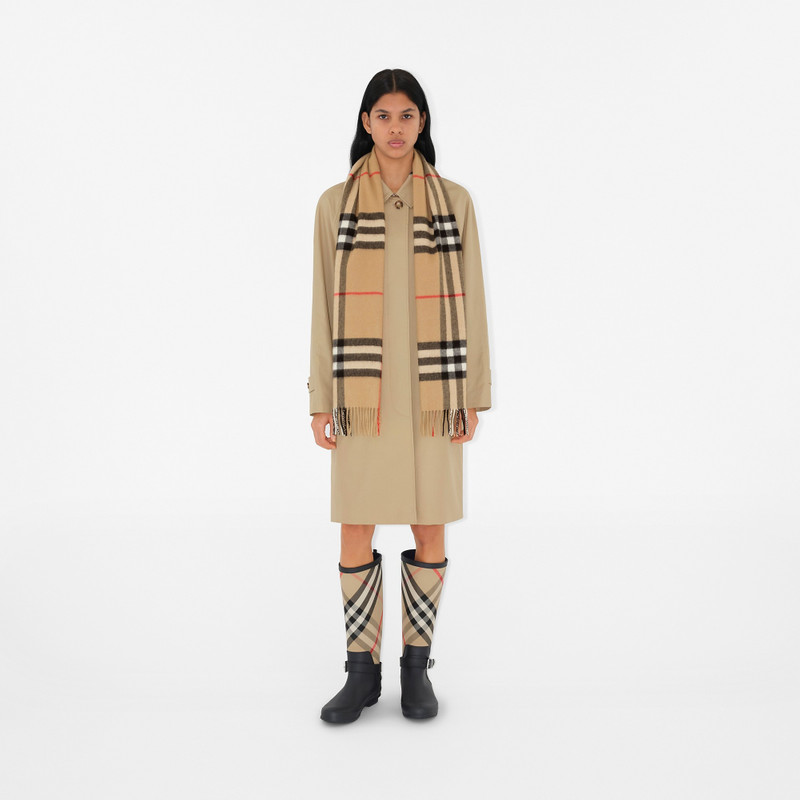 Burberry Check Cashmere Scarf outlook