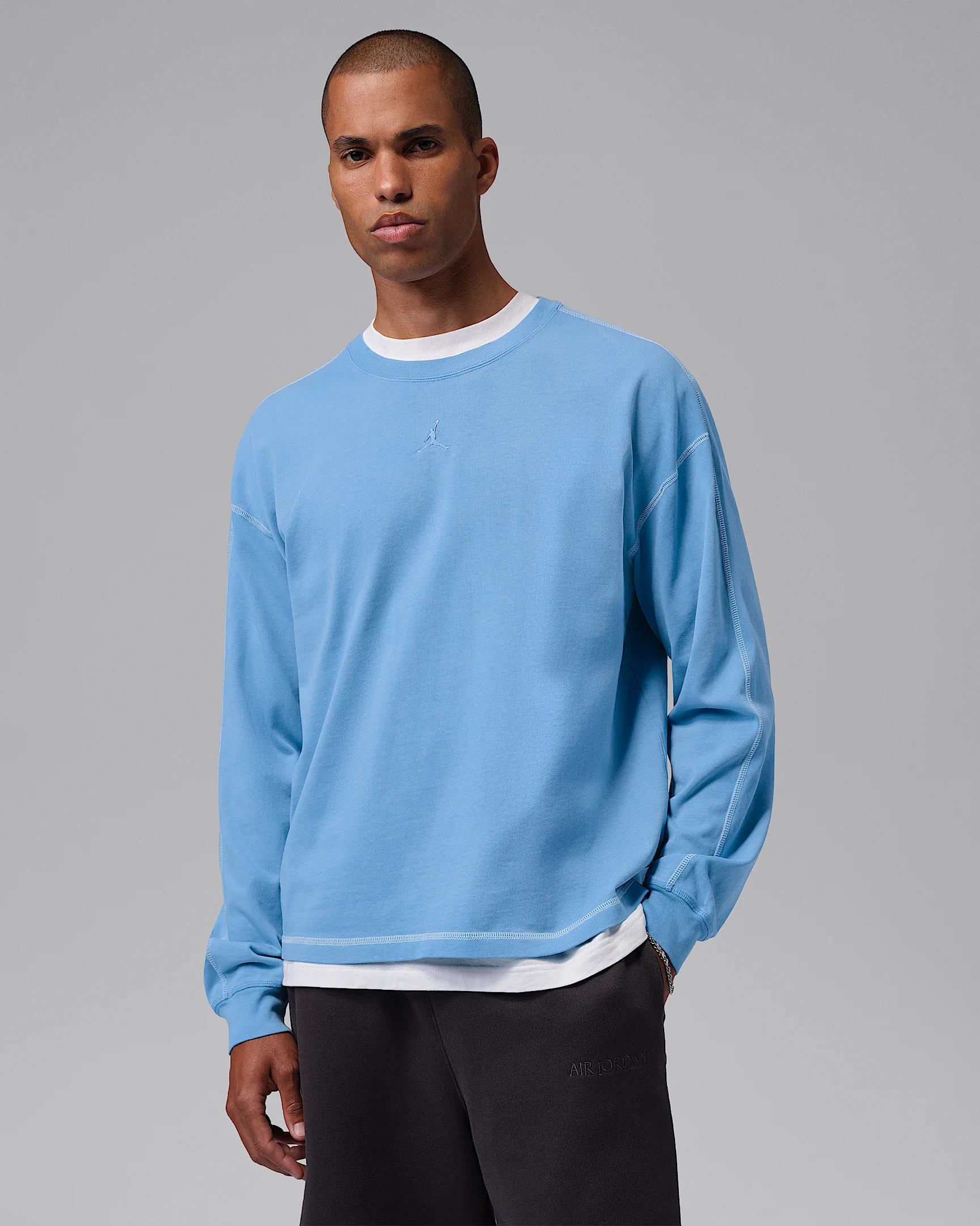 Jordan Flight Men's Heavyweight Long-Sleeve Top - 1