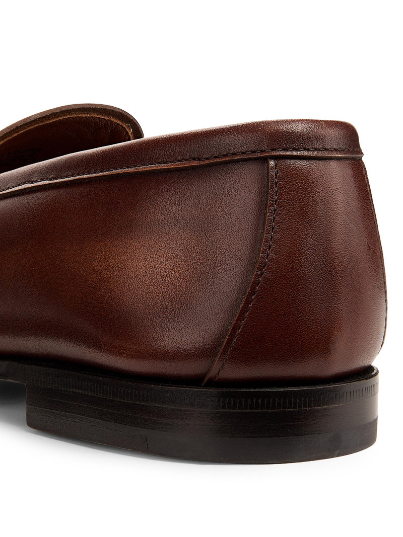 Men's Rother Leather Penny Loafers - Cognac 3