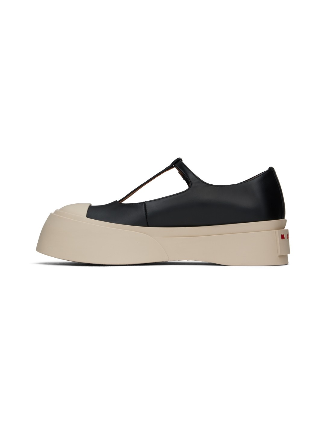Black Pablo Mary Jane Ballerina Flats - 3