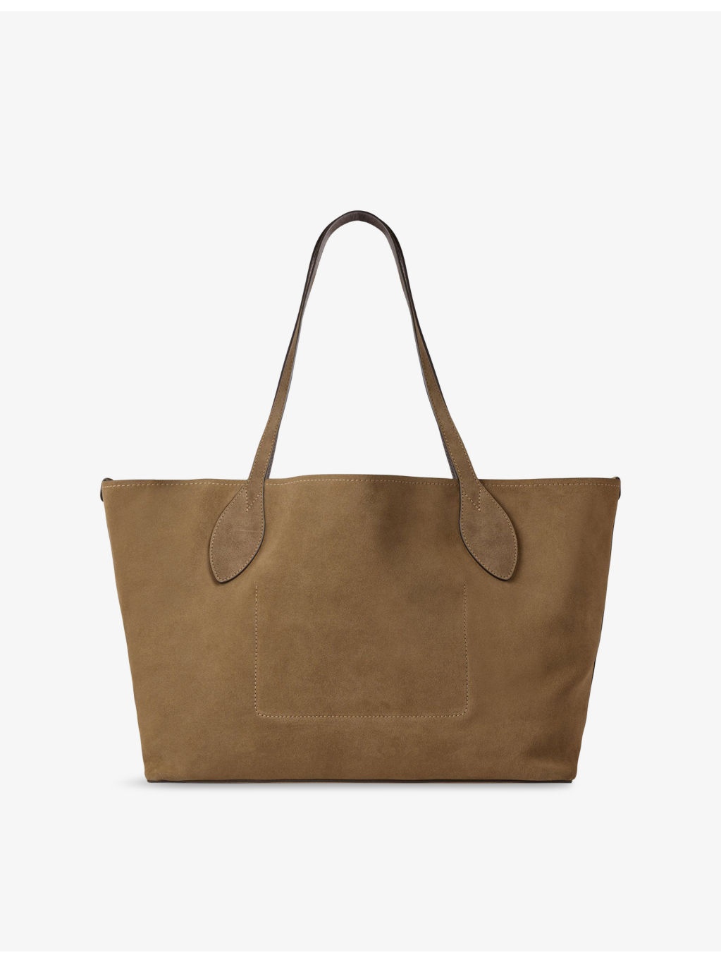 Small Tree Suede Tote Bag - 5