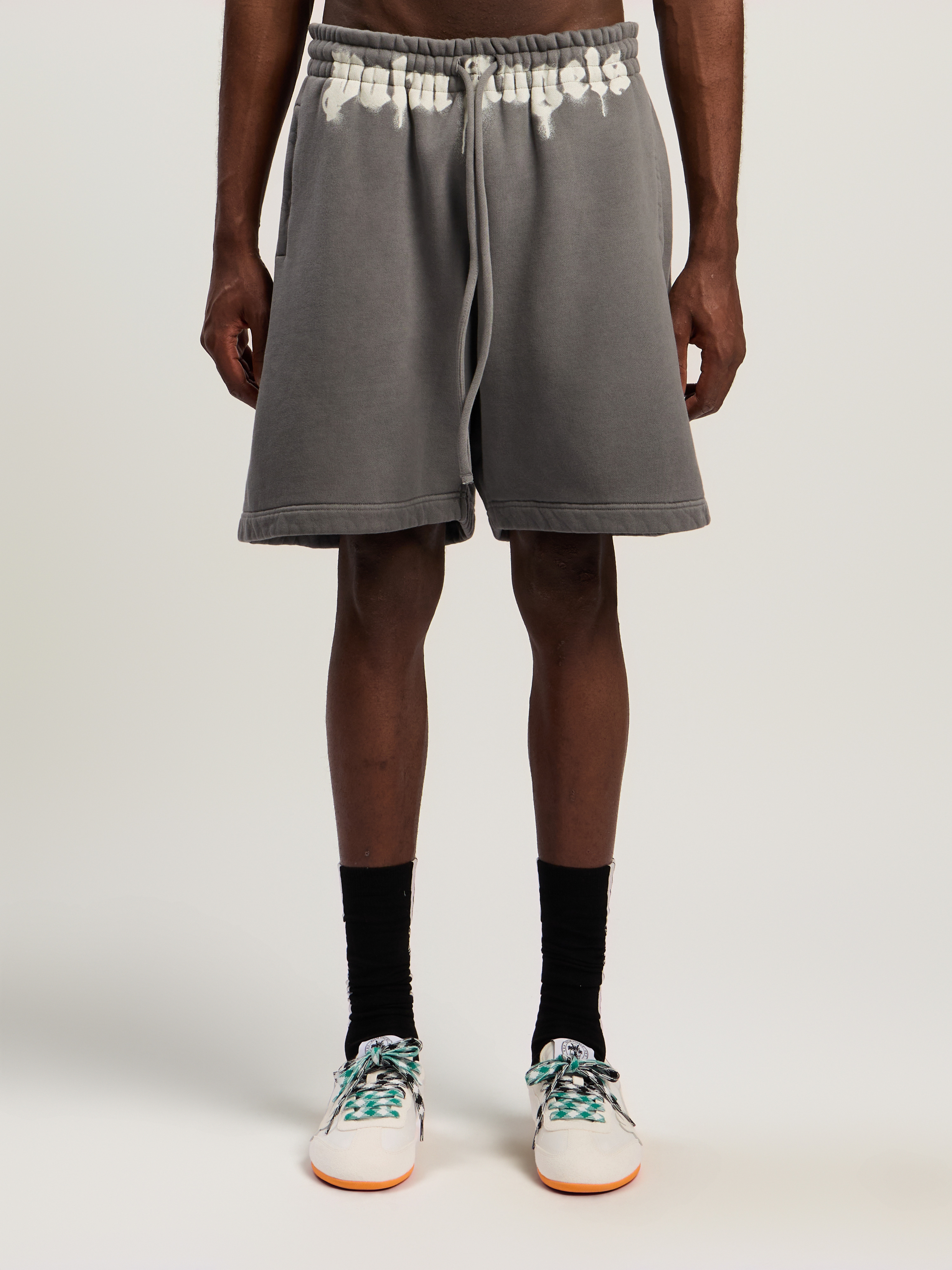 Waist Logo Sweatshort - 3