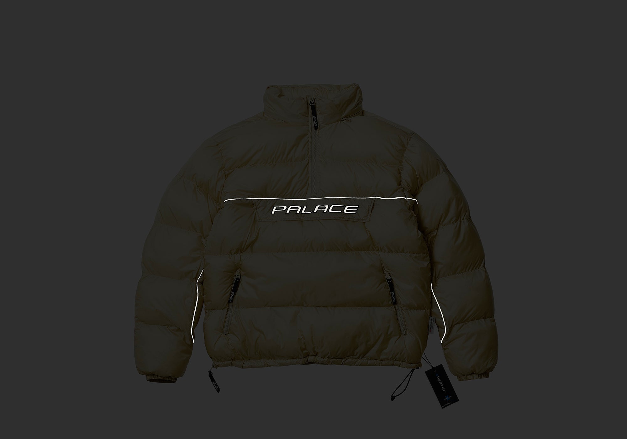 PERTEX P90 PUFFA JACKET TAN - 2