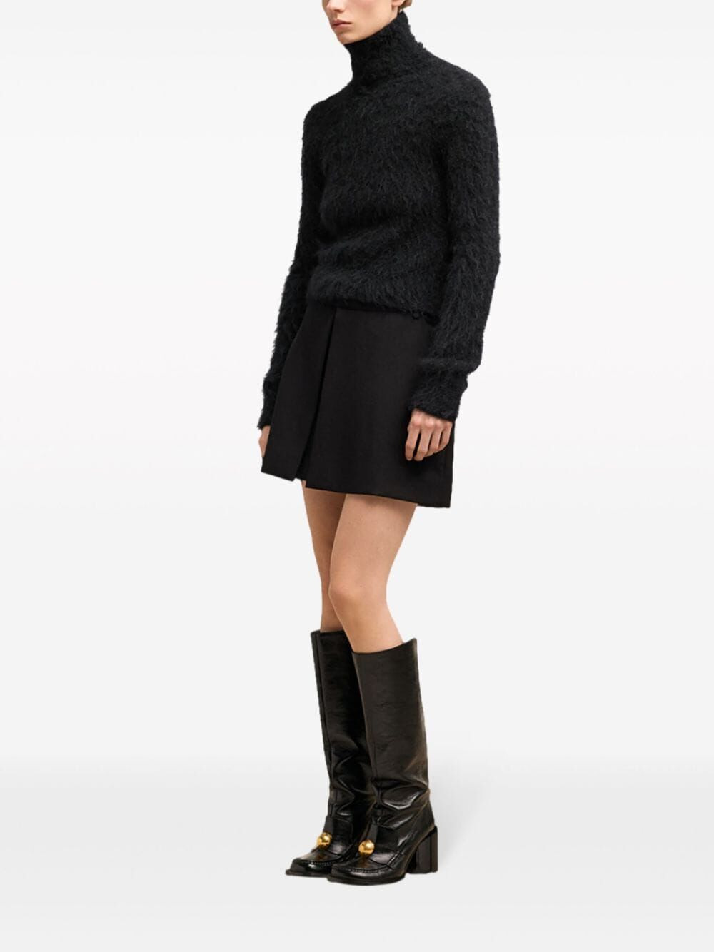 Ami Alexandre Mattiussi Women Slim Brushed Sweater - 5