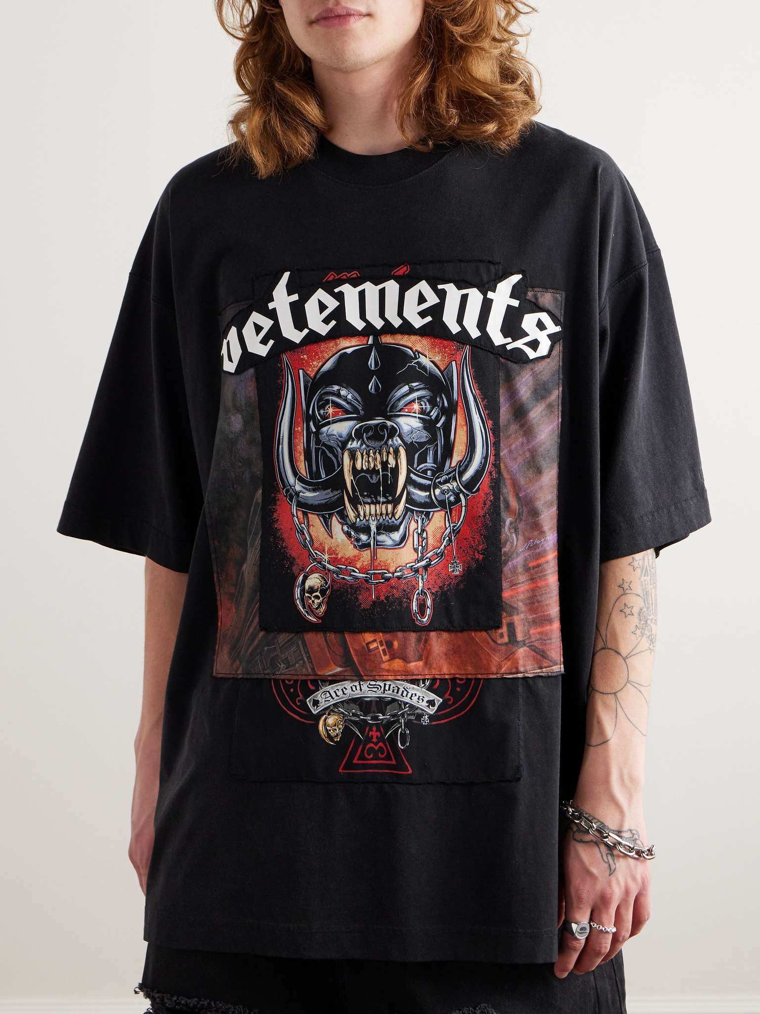 + Motörhead Appliquéd Printed Cotton-Jersey T-Shirt - 3