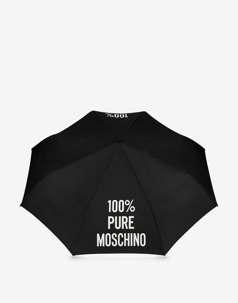 100% PURE MOSCHINO OPEN & CLOSE UMBRELLA 1