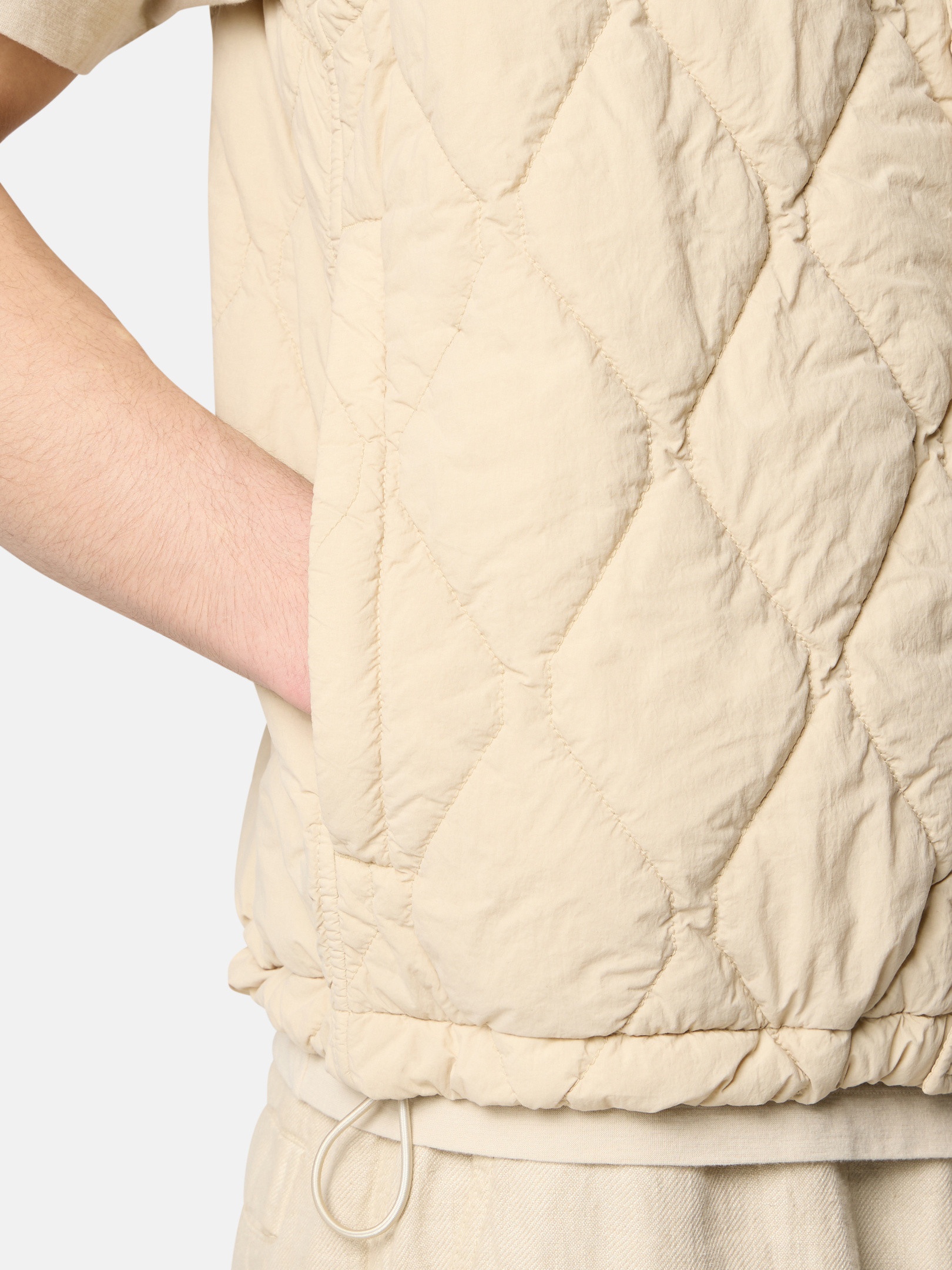 G100011 NYLON SMERIGLIATO WITH PRIMALOFT®-TC_STONE ISLAND GHOST - 5