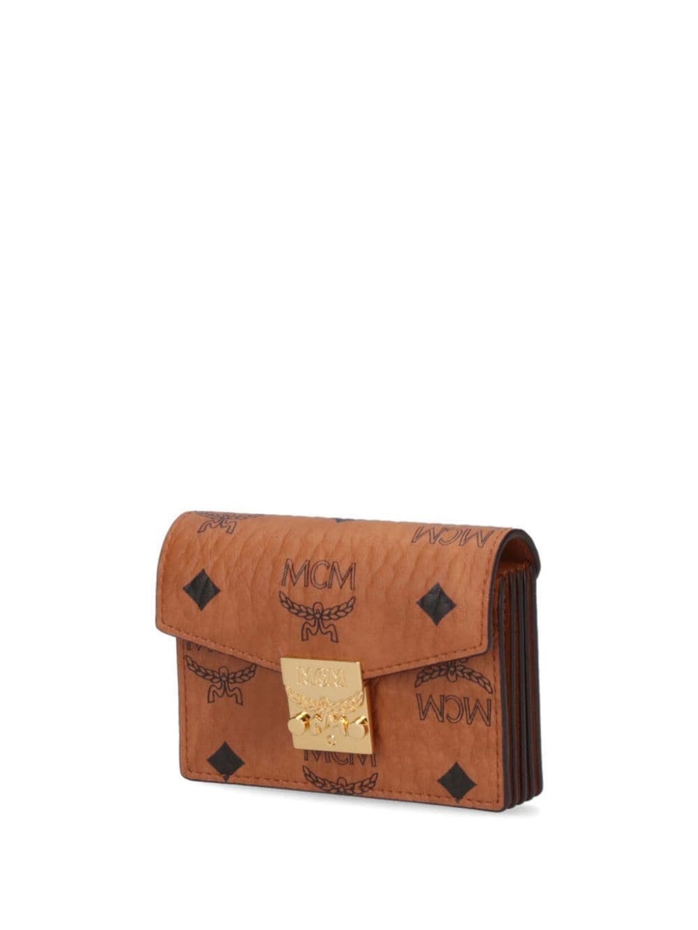 monogram-print wallet - 3