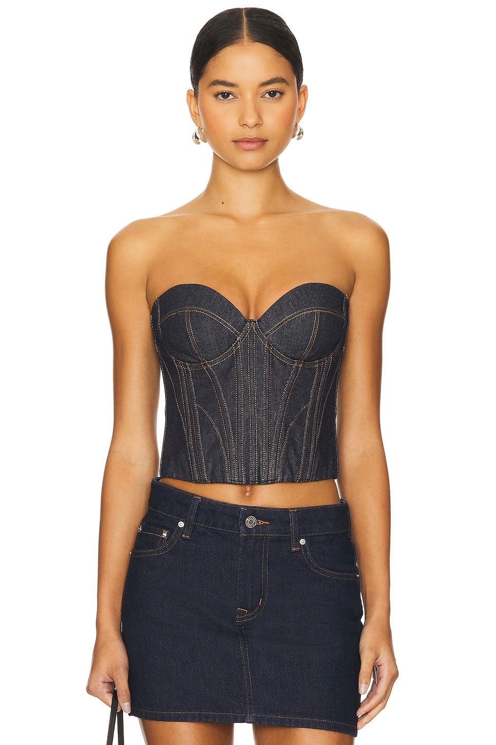 Denim Bustier - 2