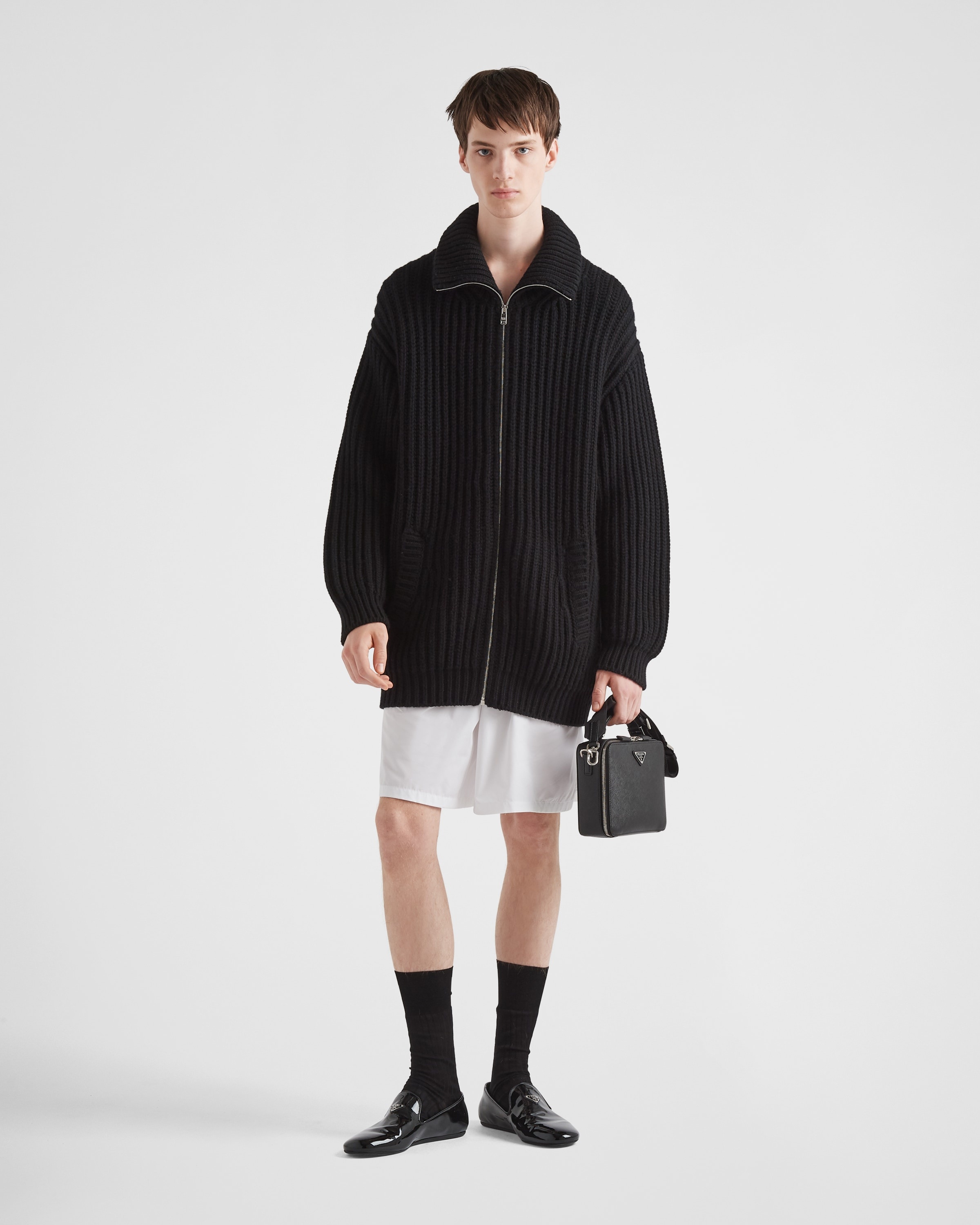 Oversized cashmere cardigan - 2