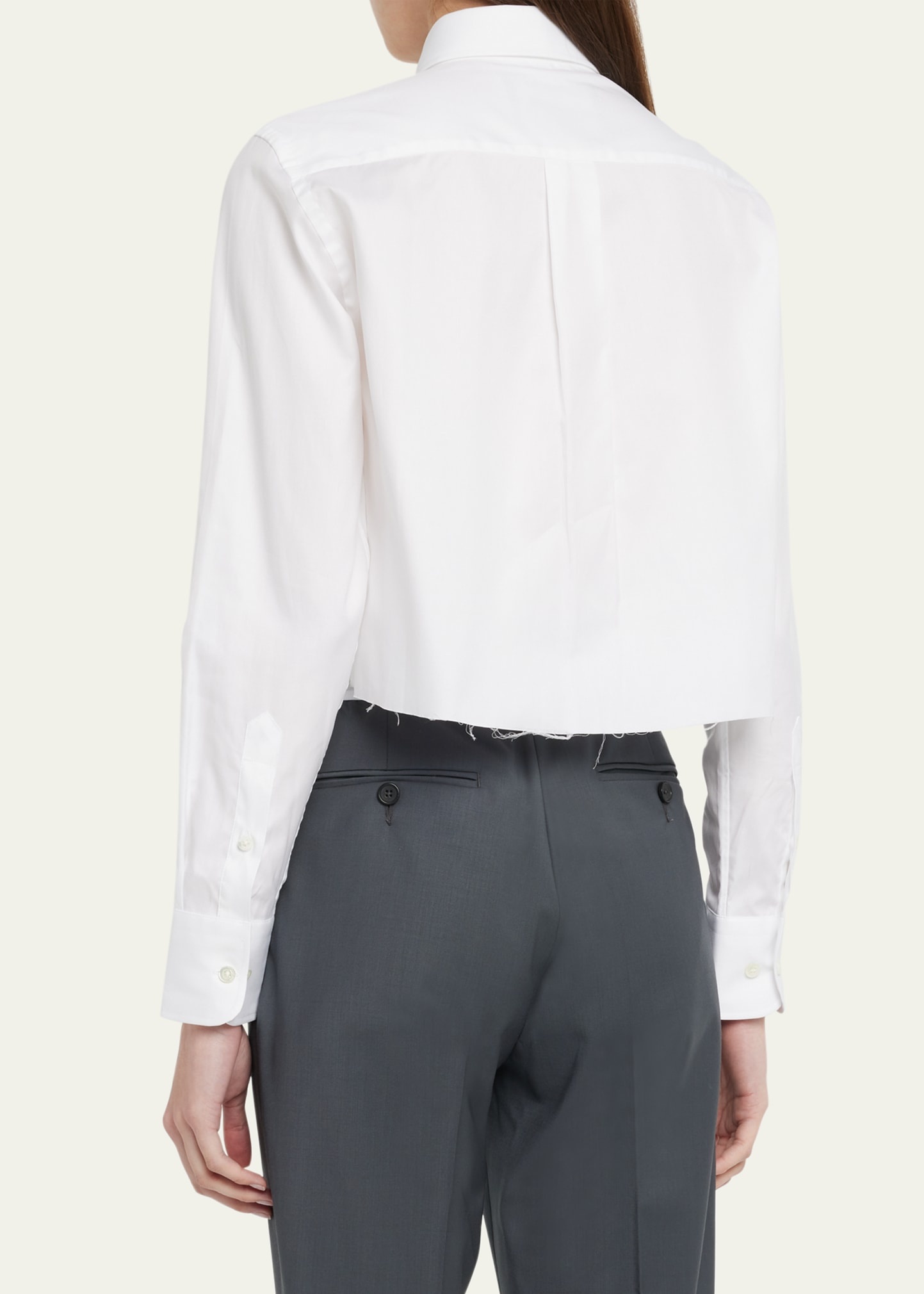 Boxy Cropped Shirt - 3