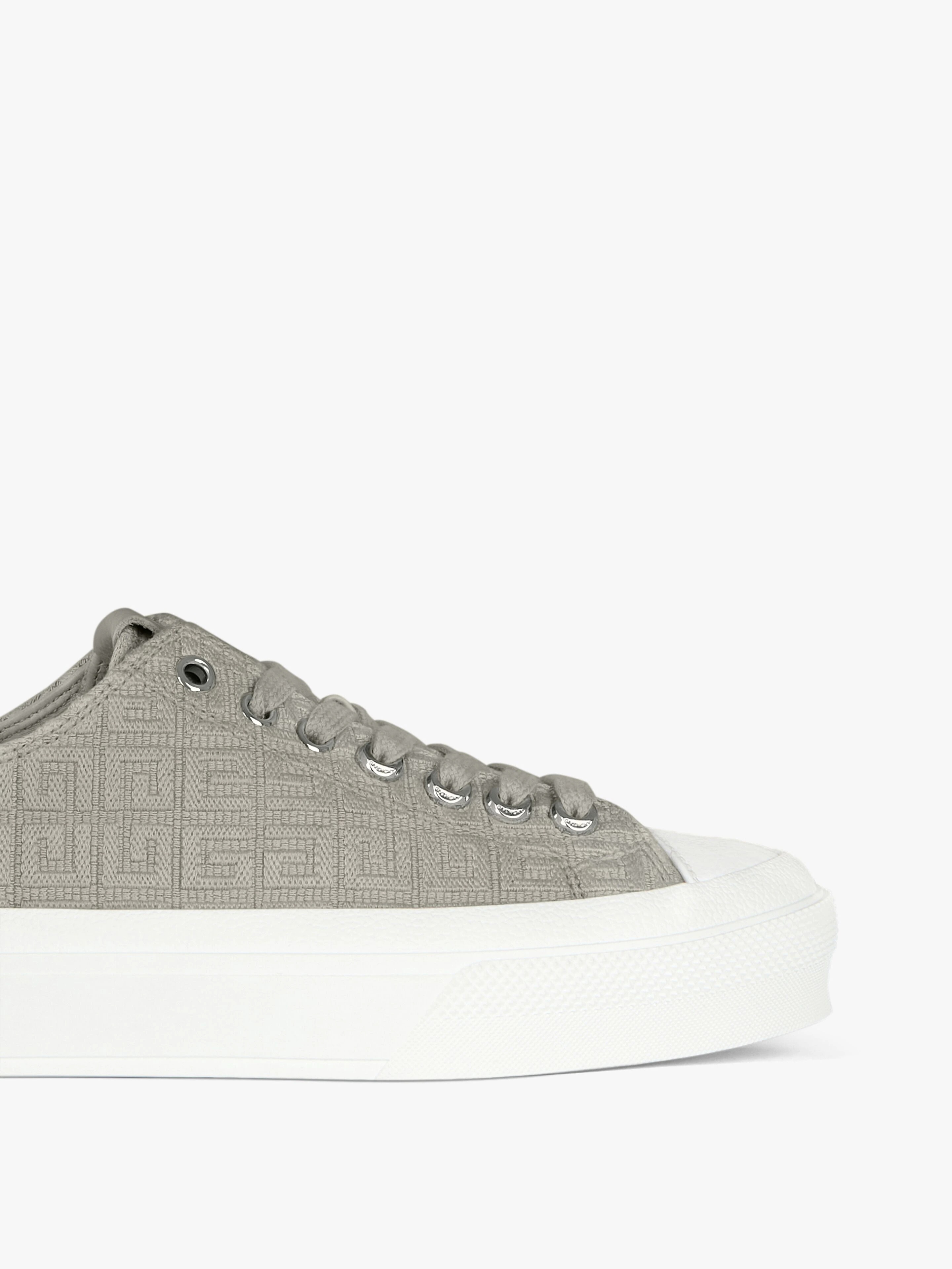 CITY SNEAKERS IN 4G EMBROIDERED CANVAS - 6