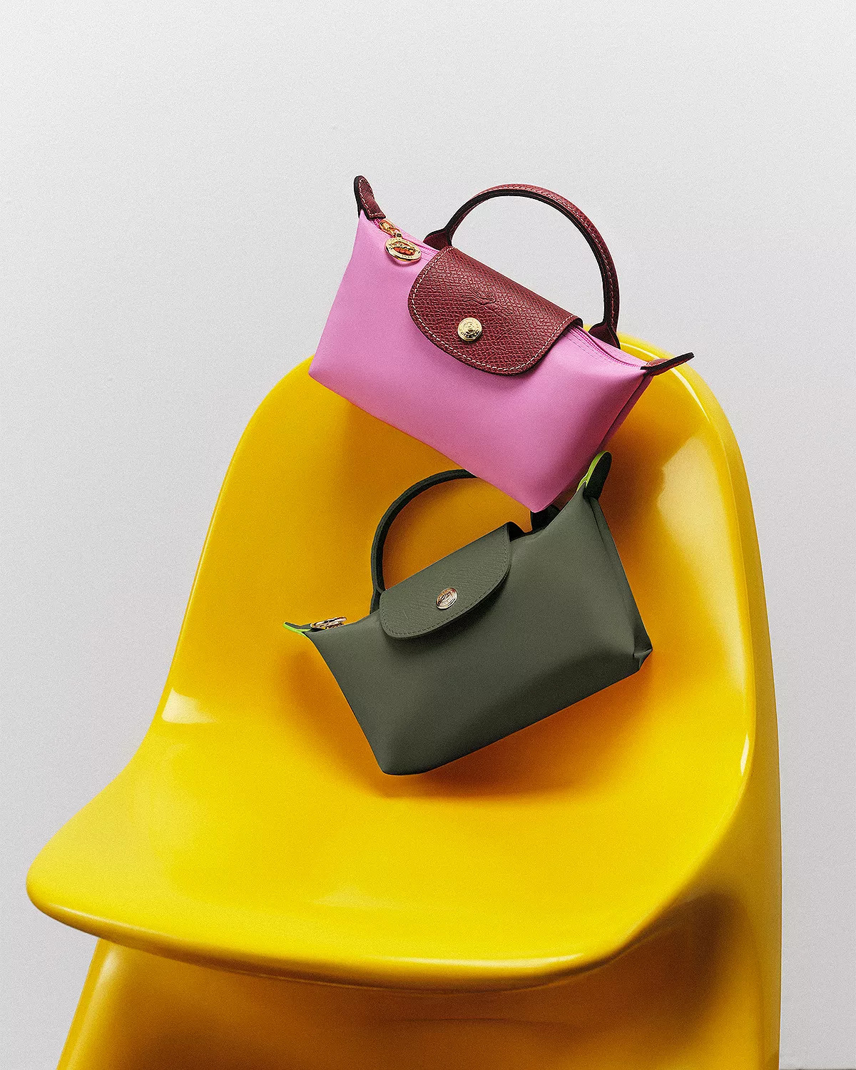 Le Pliage Green Mini Pouch - 3