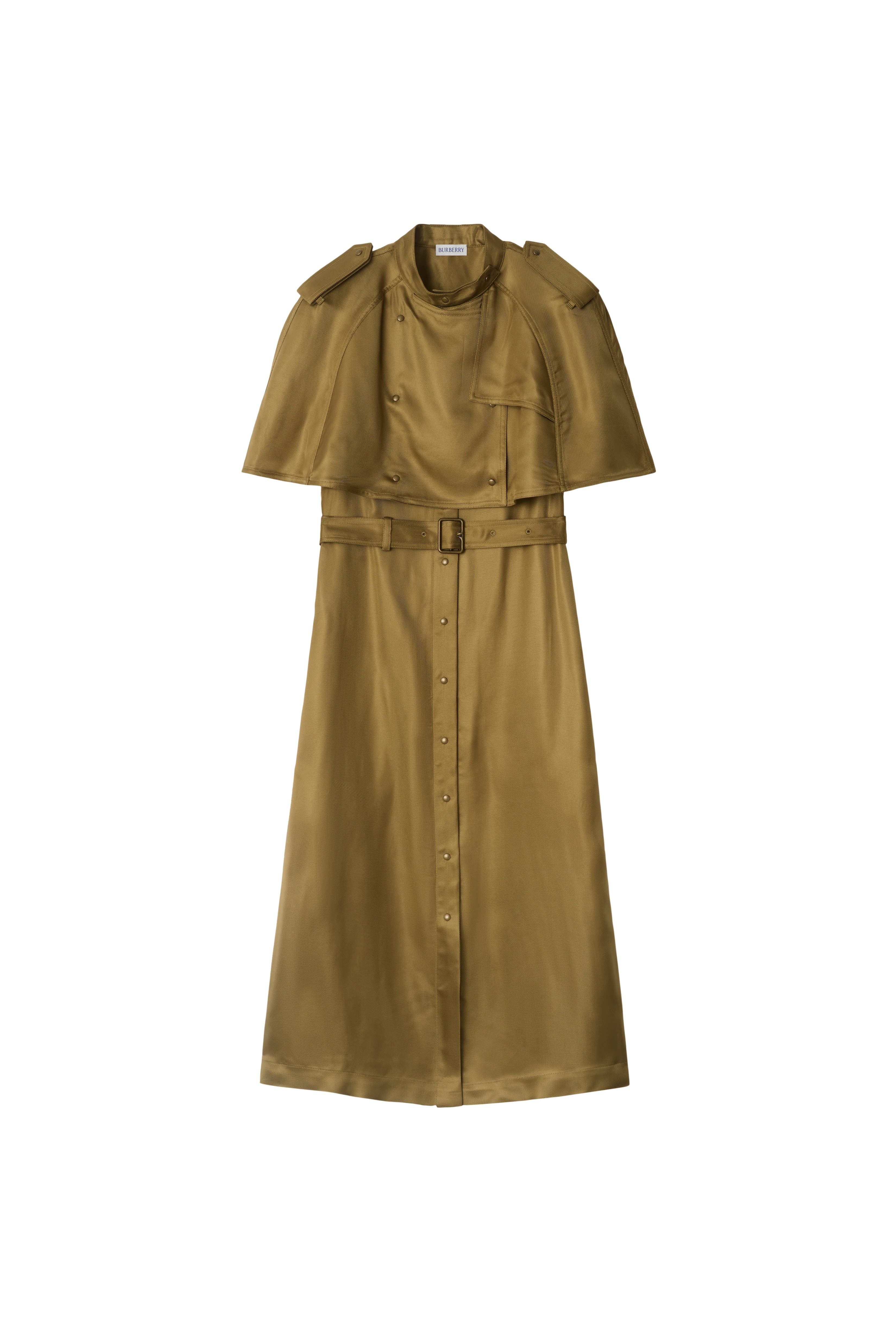 burberry Viscose Trench Dress in Walrus at Nordstrom - 2