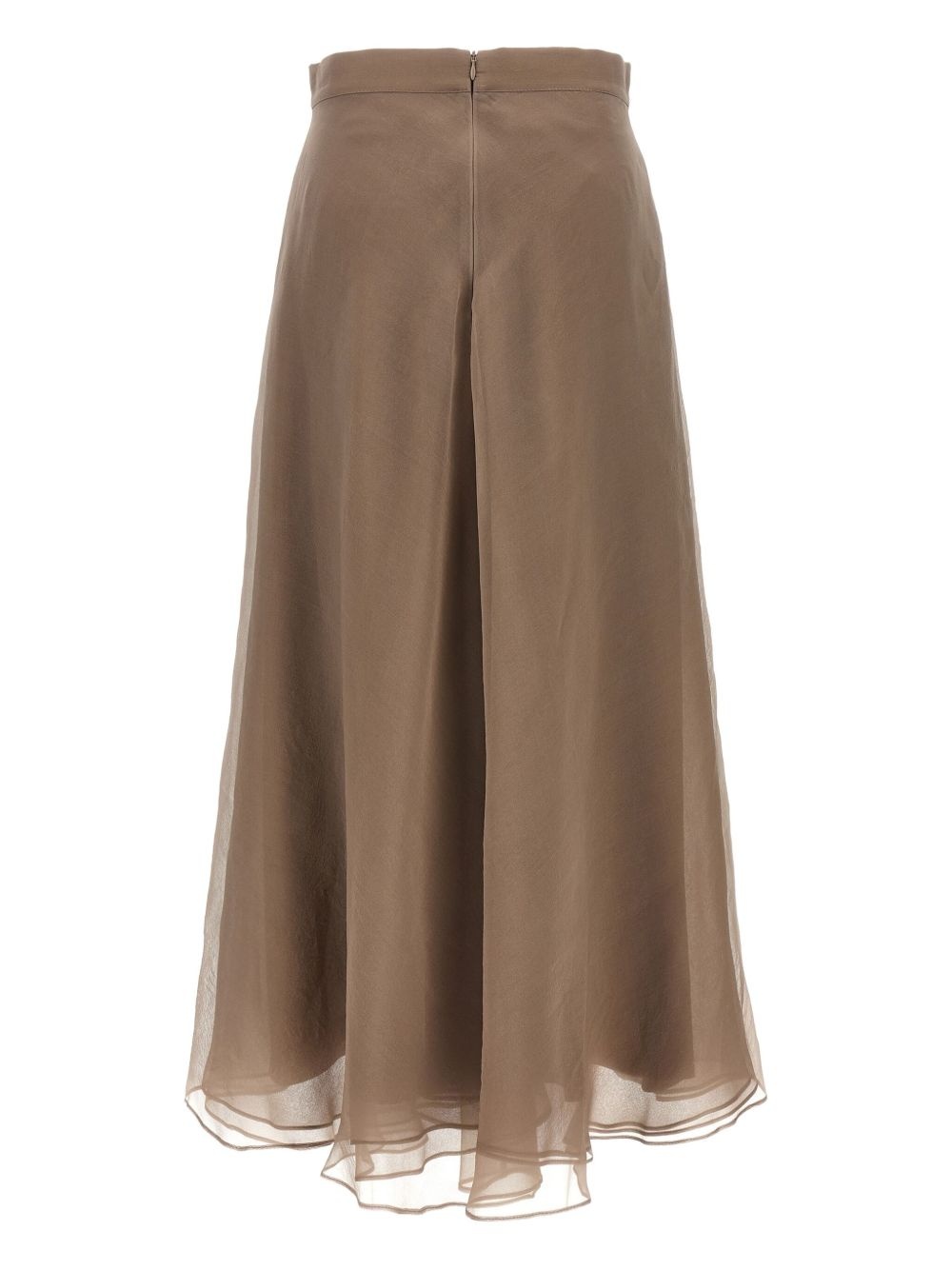 pleated maxi skirt - 2