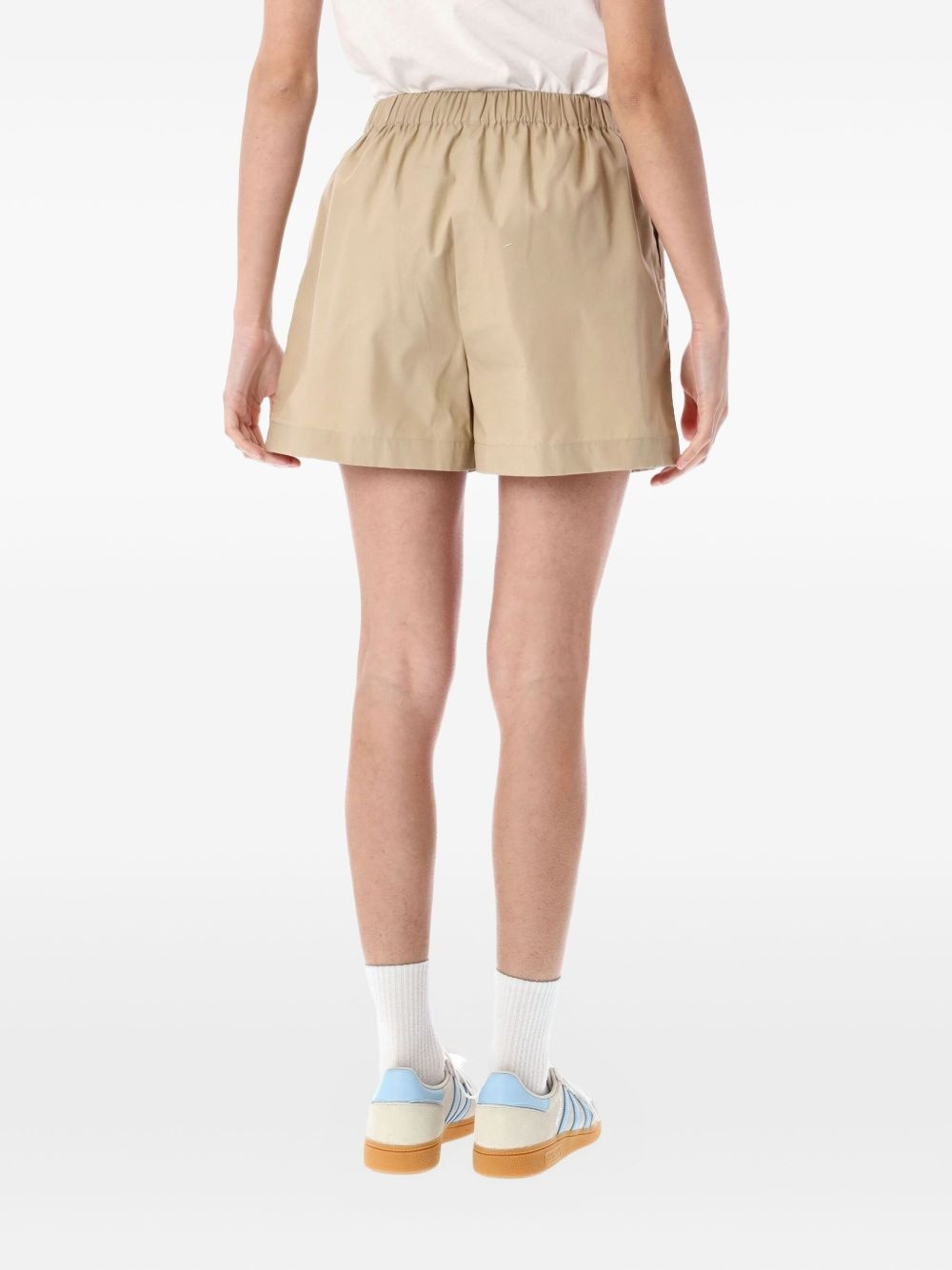 logo-embroidered shorts - 2