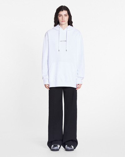 Lanvin LOOSE-FITTING HOODIE WITH LANVIN LOGO outlook