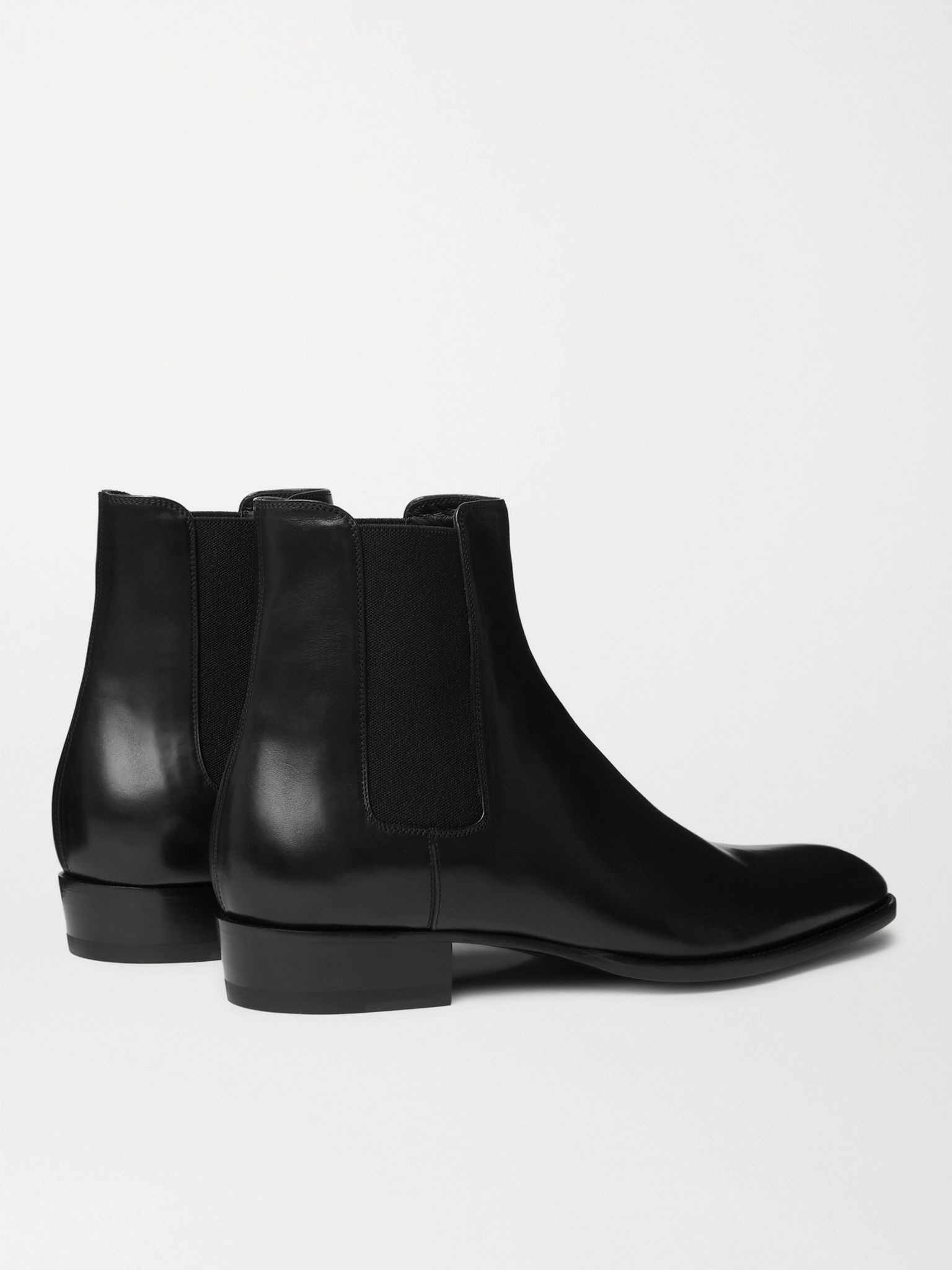 Wyatt Leather Chelsea Boots - 5