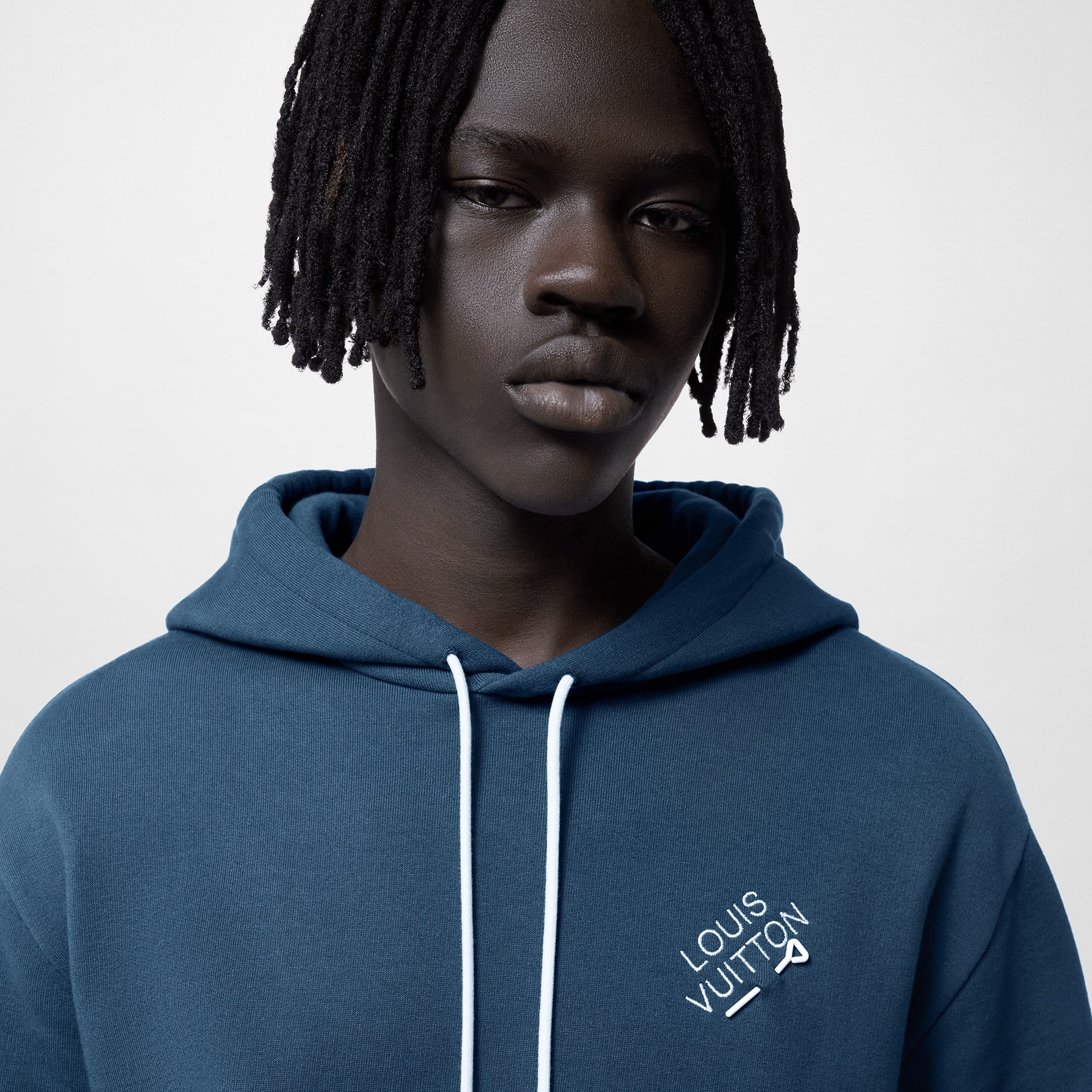 Embroidered Signature Cotton Hoodie - 4