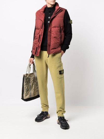 Stone Island padded zip-up vest outlook