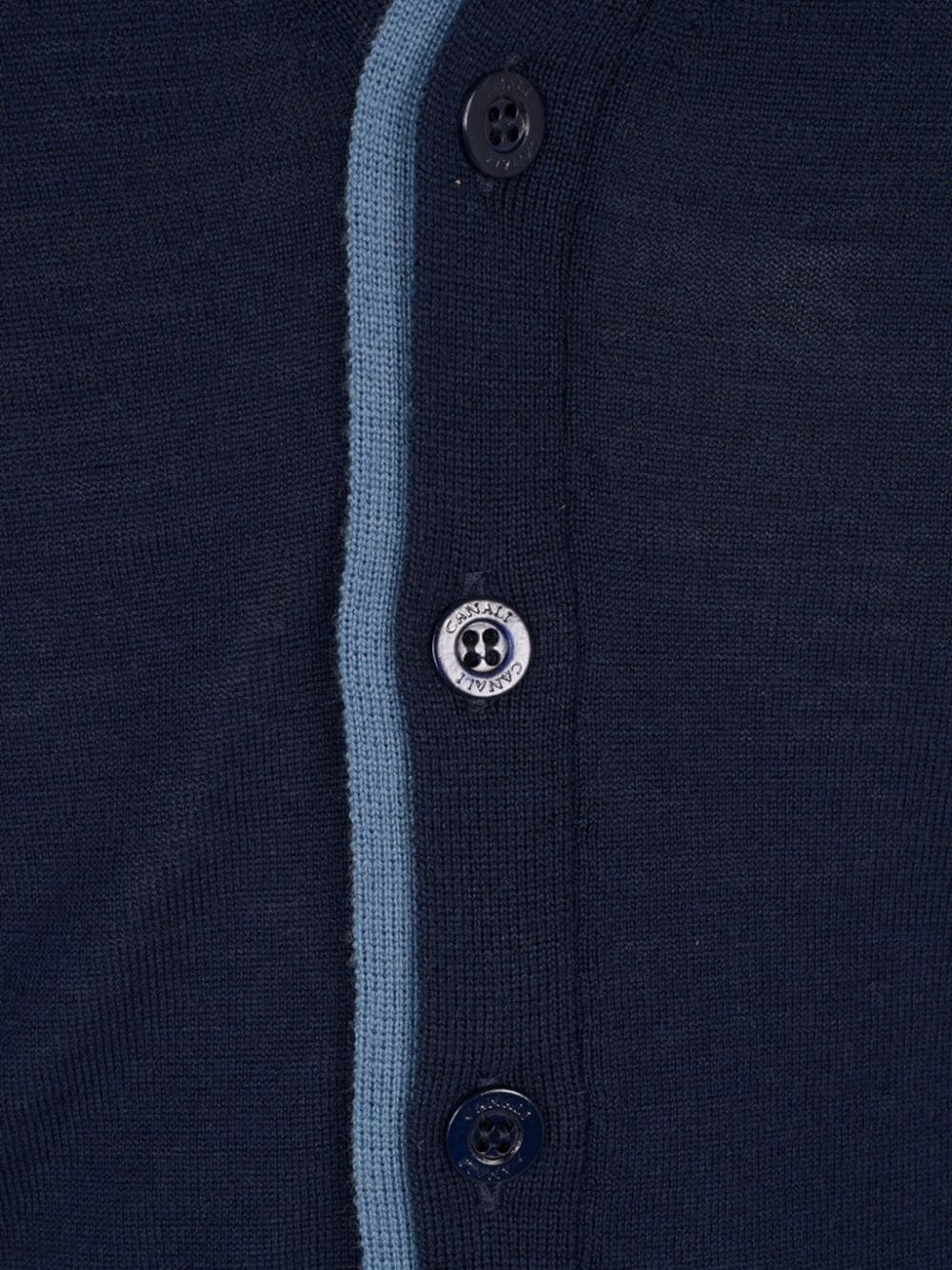 striped-trim cardigan - 3
