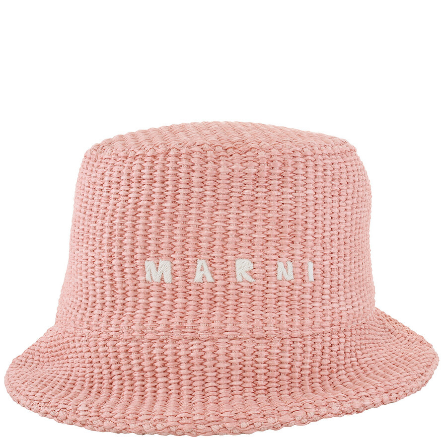 Marni Logo-Embroidered Cotton-Blend Bucket Hat - 4