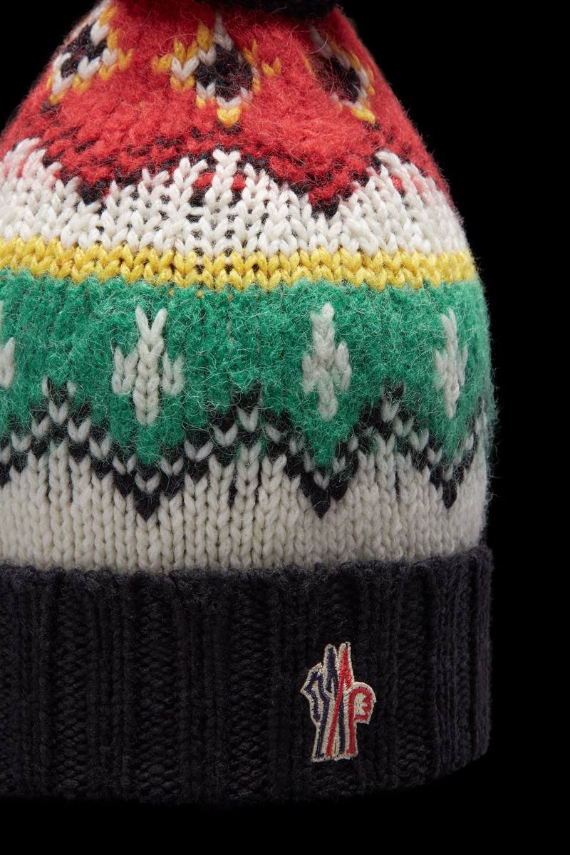 Alpaca & Wool Jacquard Beanie 3