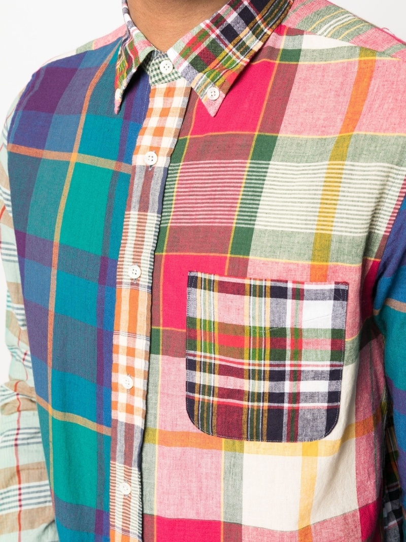 Indian Madras plaid shirt - 5