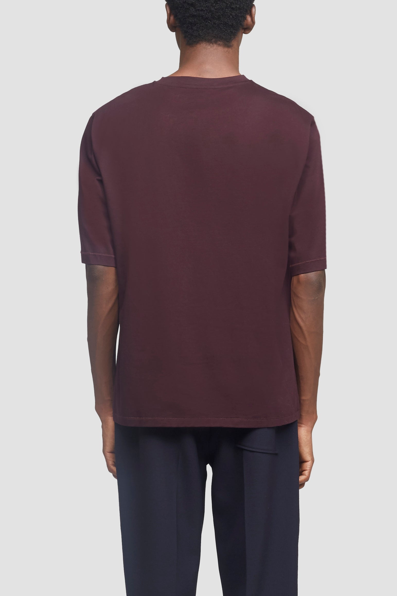 Oversized Boxy Crewneck Tee - 5