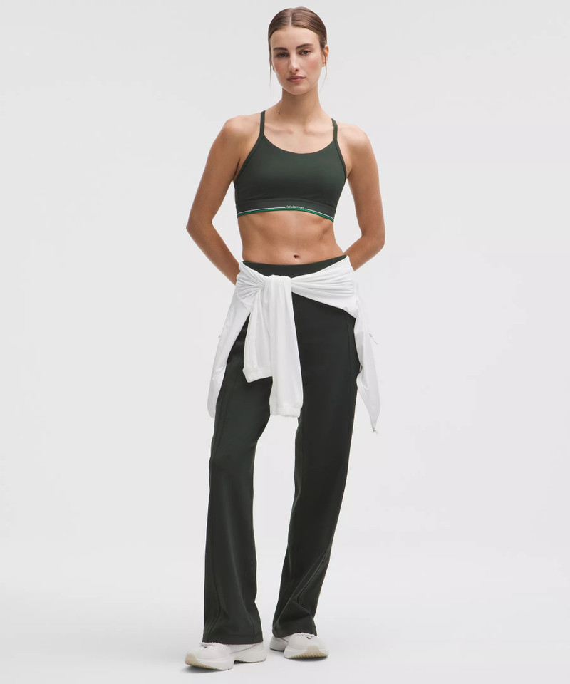 Flow Y Mid-Support Bra Logo *B/C Cup 3