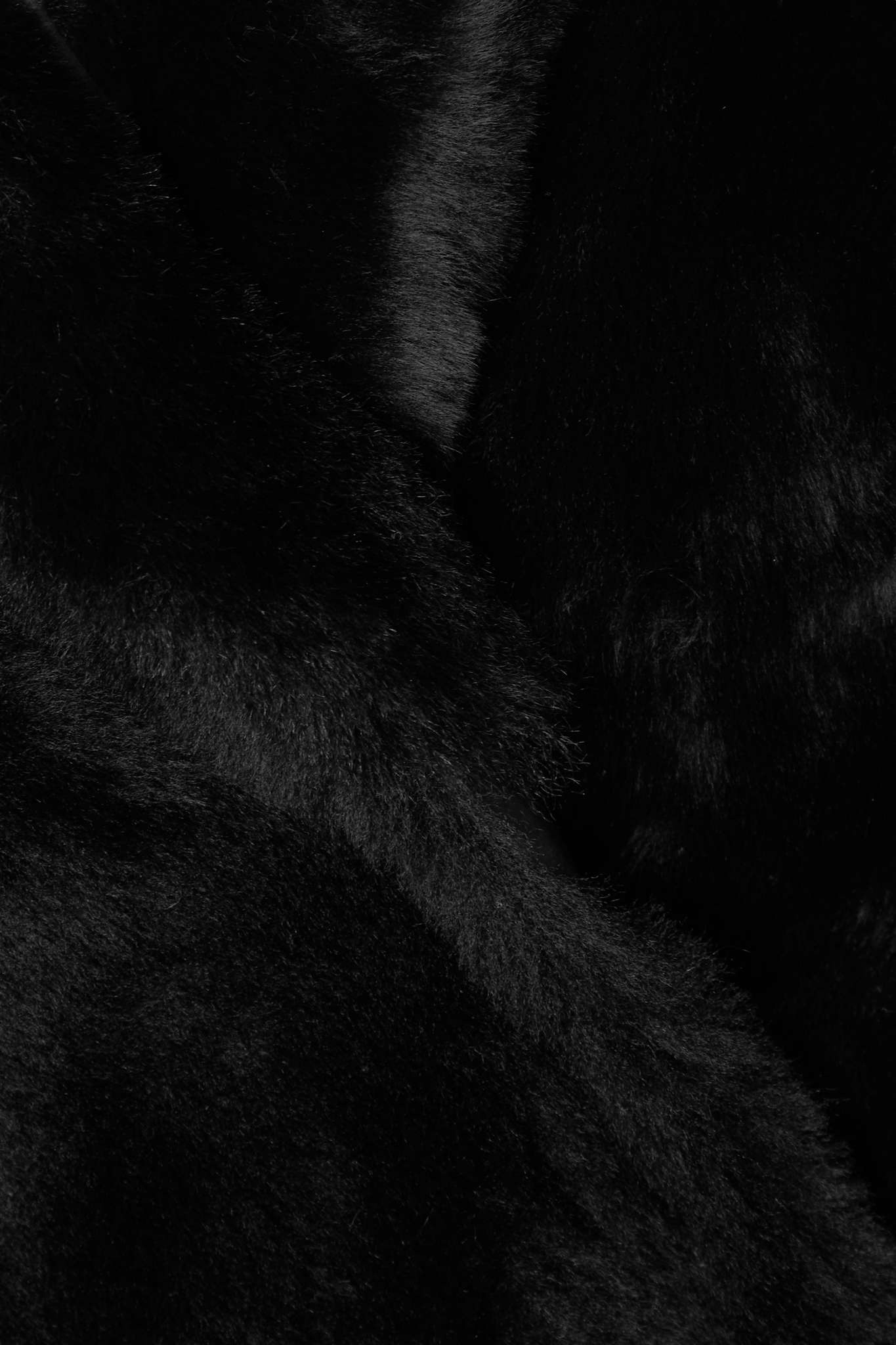 Reversible belted leopard-print shearling coat - 5