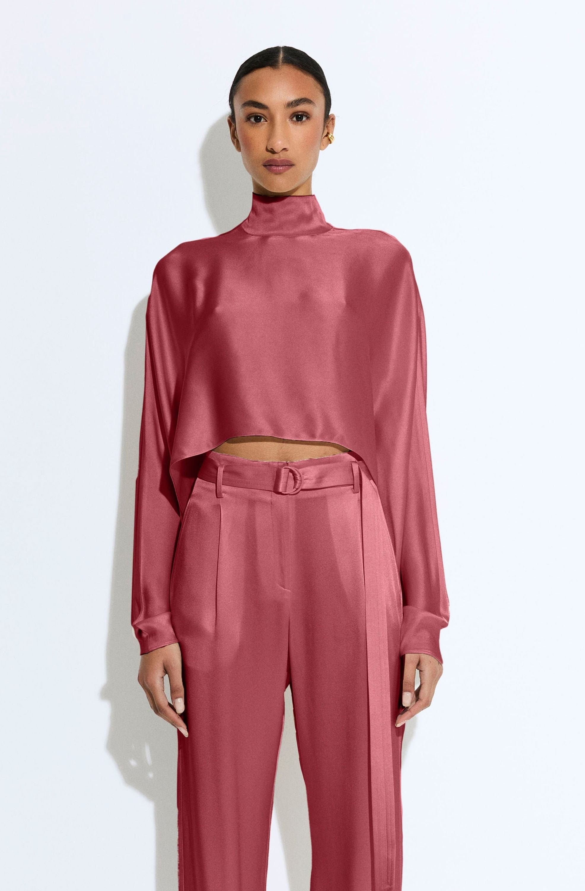 Satin Caftan Top - 2