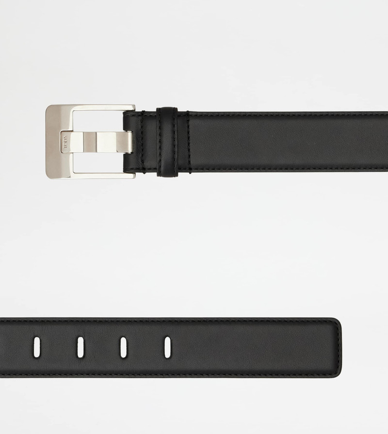 Tod's BELT IN LEATHER - BLACK outlook