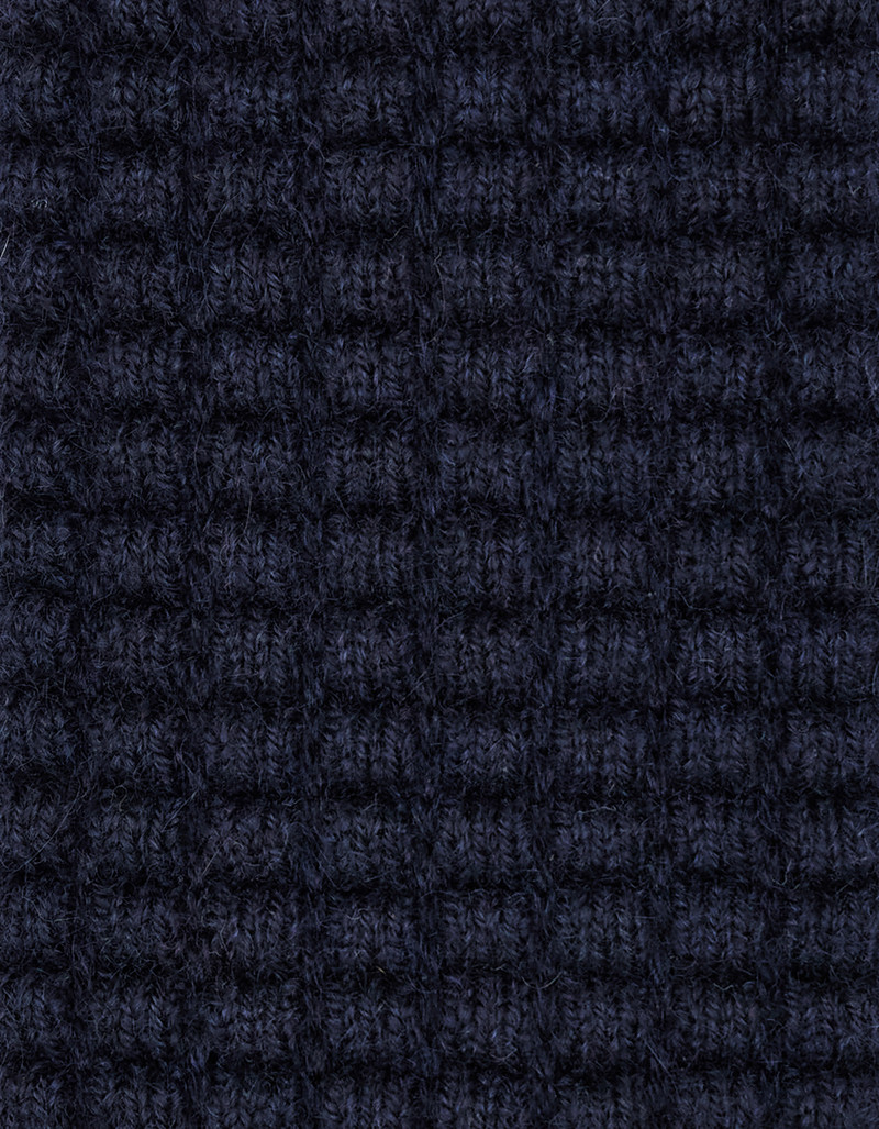 Canali BLUE CASHMERE KNIT TIE outlook