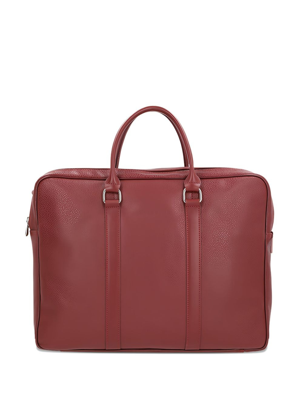 Le Foulonne leather top-handle briefcase - 1