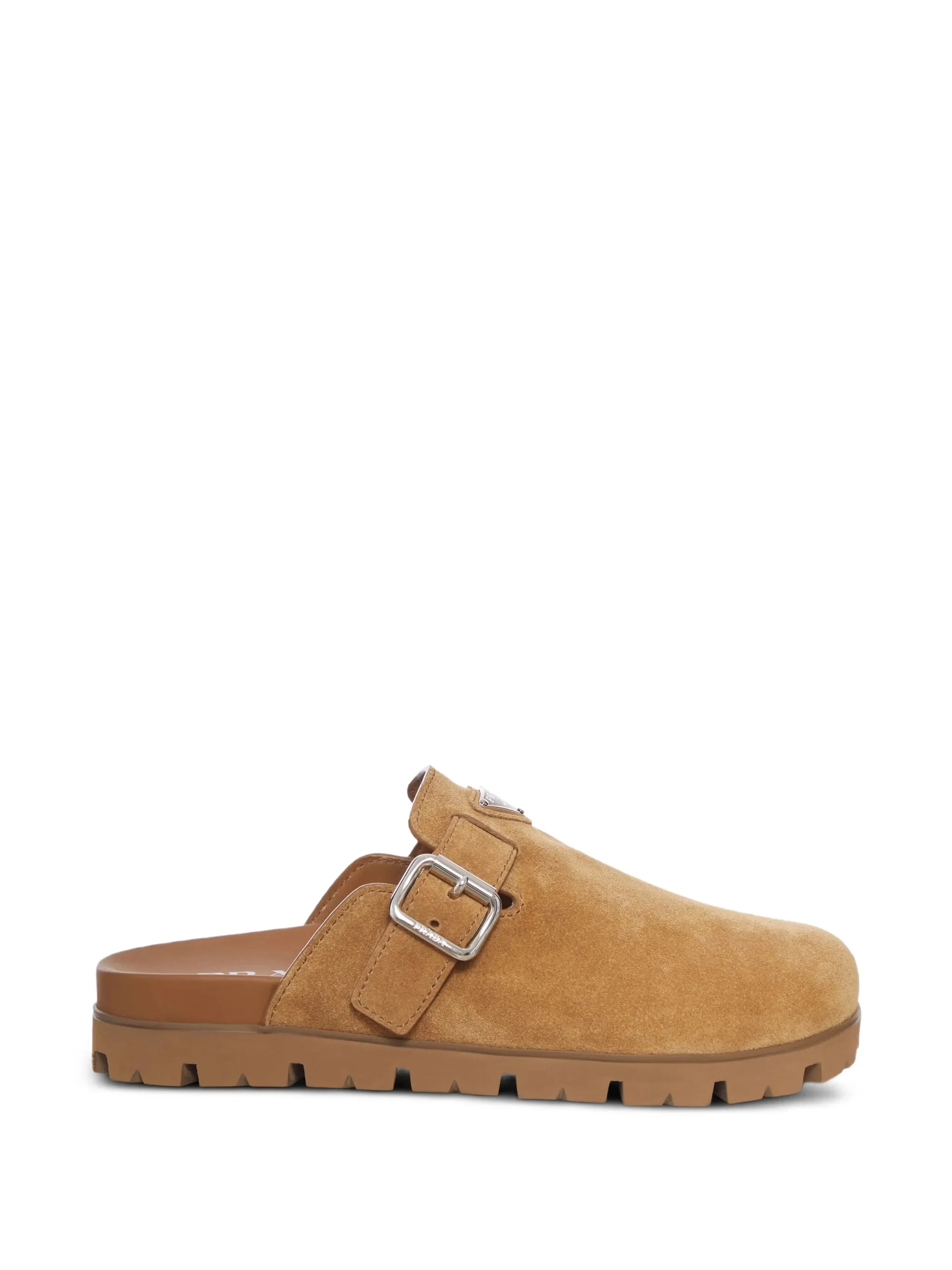 Prada Suede Mules - 1