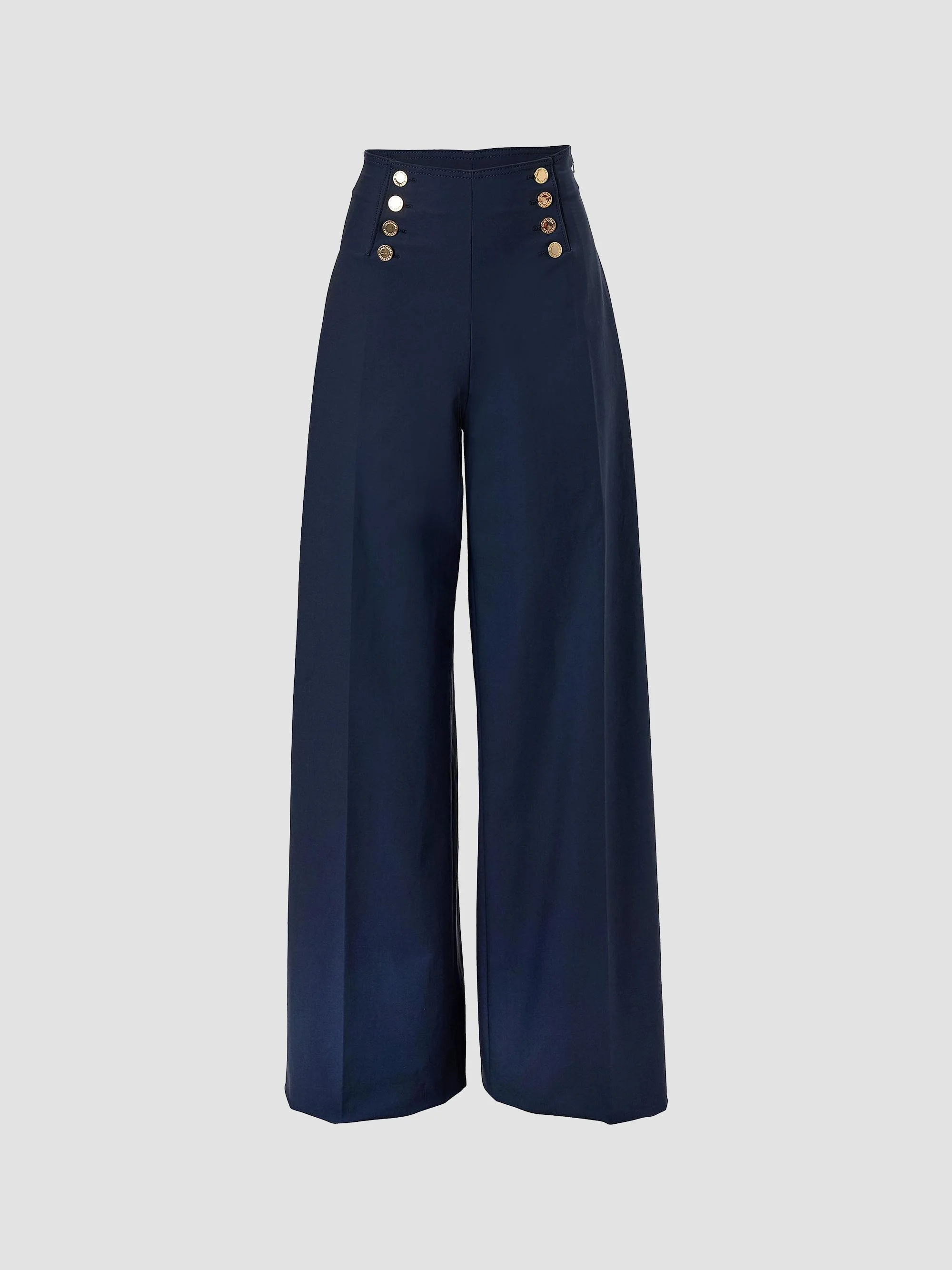 Women's Cabana Alba Stretch-Cotton Pants - Midnight - 1