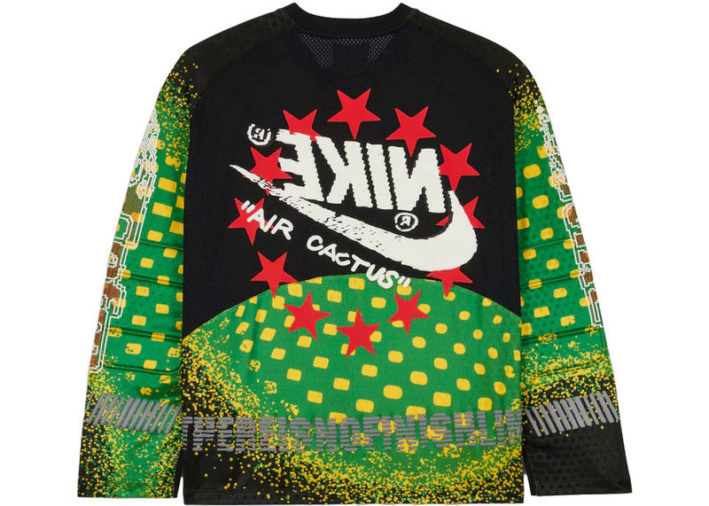 Nike Nike x Cactus Plant Flea Market "Air Cactus" Goalie Jersey Multicolor outlook