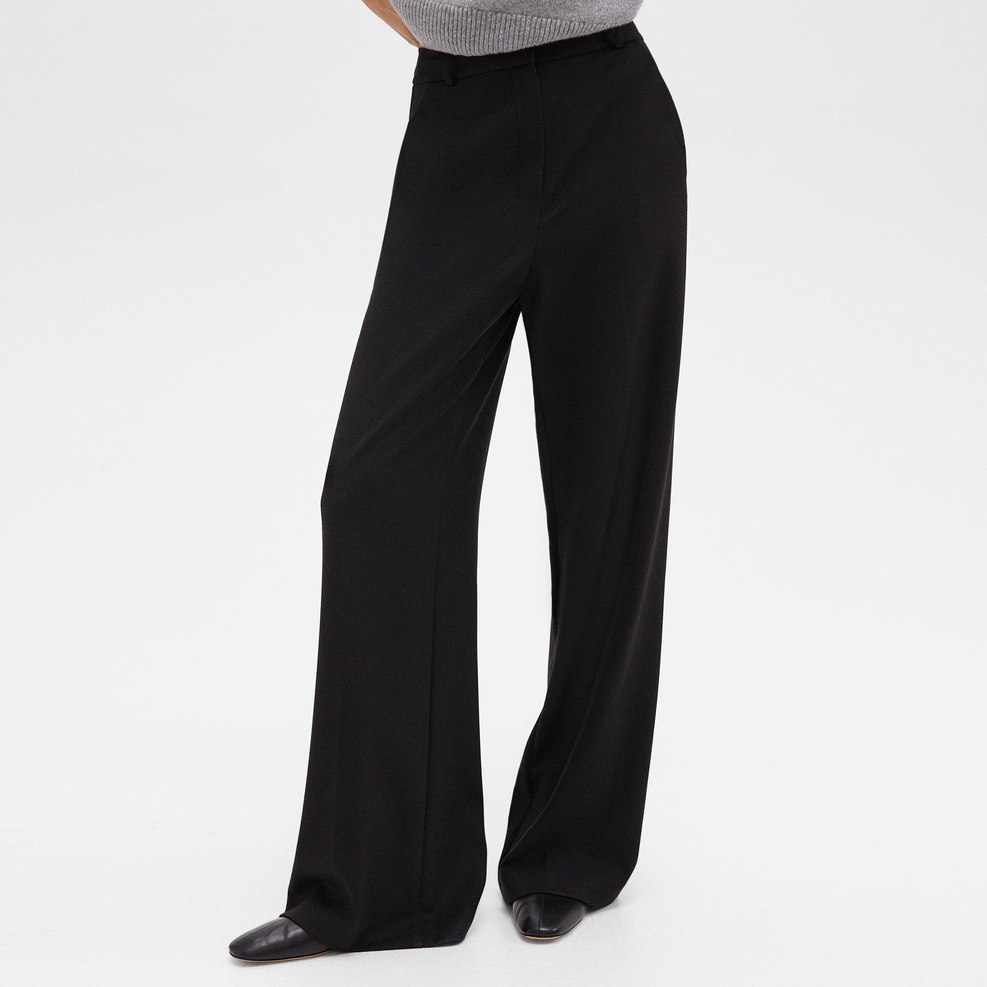 Wide-Leg Pant in Double-Knit Jersey - 4